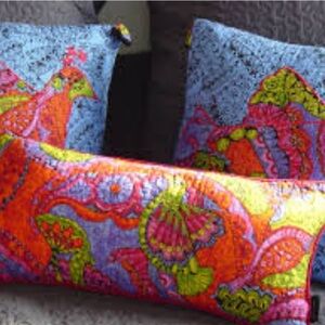 Cynthia Rowley Peacock Throw Pillow Decorative